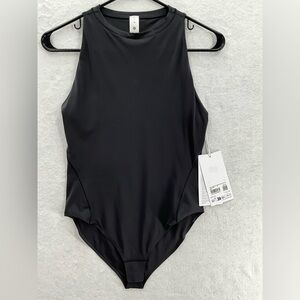NWT Lululemon Wundermost Ultra-Soft‎ Nulu High-Neck Sleeveless Bodysuit Black M